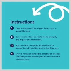 Frisco Paper Pellet Dog Litter -Pet Dog Shop 752430 PT5. AC SS1800 V1674752335