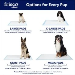 Frisco Mega Non-Skid Ultra Premium Dog Training & Potty Pads -Pet Dog Shop 793822 PT3. AC SS1800 V1683033861