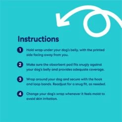 Frisco Washable Dog Diaper Male Wraps -Pet Dog Shop 862854 PT4. AC SS1800 V1698950381