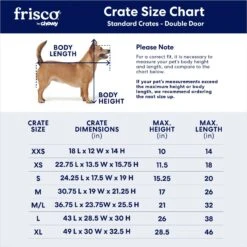 Frisco Fold & Carry Double Door Collapsible Wire Dog Crate 9 Frisco Fold & Carry Double Door Collapsible Wire Dog Crate -Pet Dog Shop 88789 PT2. AC SS1800 V1667228179