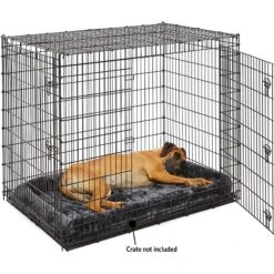 Frisco Heavy Duty Single Door Wire Dog Crate & MidWest Quiet Time Fleece Dog Crate Mat 17 Frisco Heavy Duty Single Door Wire Dog Crate & MidWest Quiet Time Fleece Dog Crate Mat -Pet Dog Shop 933510 PT8. AC SS1800 V1692303357