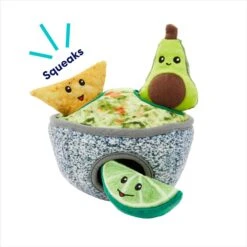 Frisco Corndog Interactive Plush Squeaky Dog Toy & Frisco Guacamole Hide & Seek Puzzle Plush Squeaky Dog Toy -Pet Dog Shop 962086 PT7. AC SS1800 V1694782977