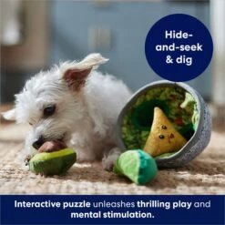Frisco Corndog Interactive Plush Squeaky Dog Toy & Frisco Guacamole Hide & Seek Puzzle Plush Squeaky Dog Toy -Pet Dog Shop 962086 PT8. AC SS1800 V1694782977