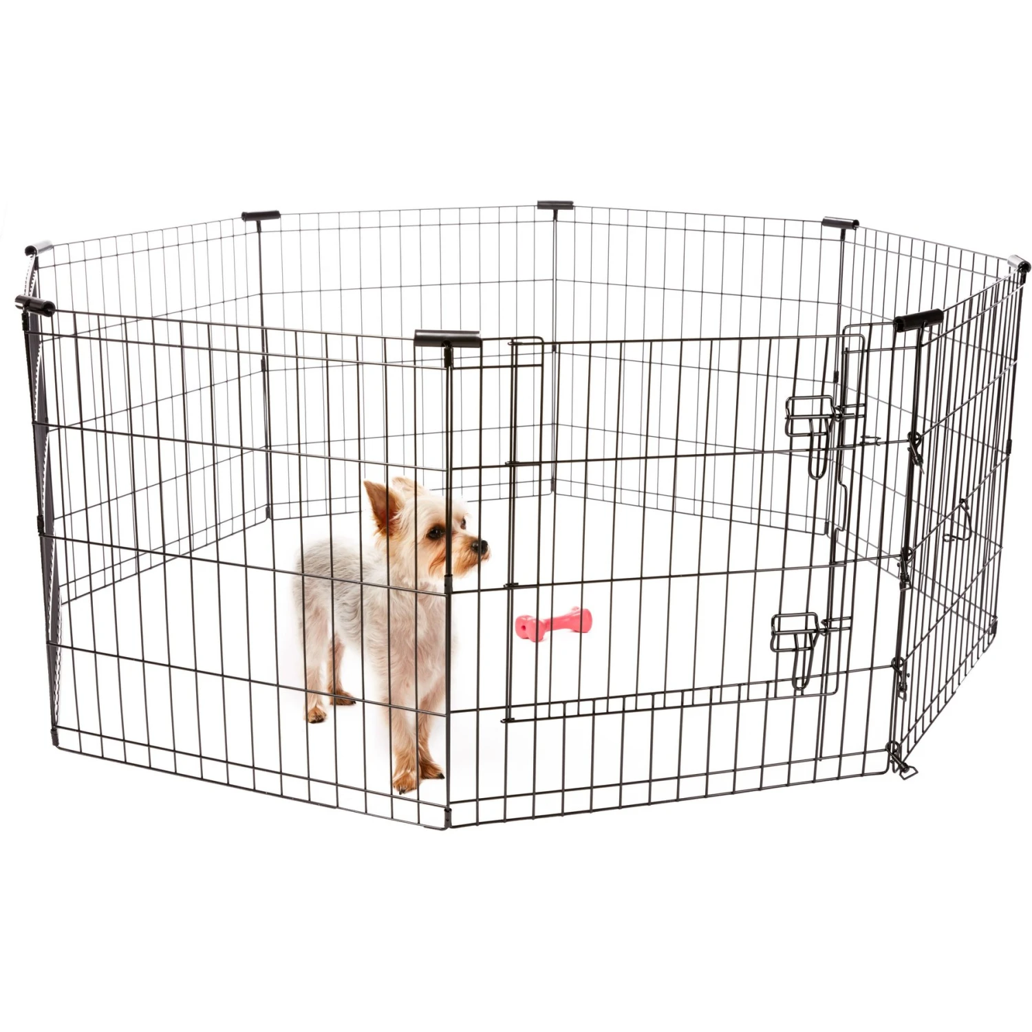 Frisco Wire Dog & Small Pet Exercise Pen With Step-Through Door 7 Frisco Wire Dog & Small Pet Exercise Pen With Step-Through Door - Image 7
