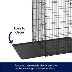 Frisco XX-Large Heavy Duty Double Door Wire Dog Crate, 54 Inch -Pet Dog Shop 97489 PT5. AC SS1800 V1667229086