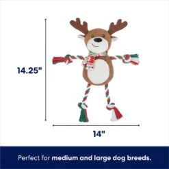 Frisco Holiday Snowman Plush With Rope Squeaky Dog Toy & Frisco Holiday Reindeer Plush With Rope Squeaky Dog Toy 15 Frisco Holiday Snowman Plush With Rope Squeaky Dog Toy & Frisco Holiday Reindeer Plush With Rope Squeaky Dog Toy -Pet Dog Shop 986174 PT6. AC SS1800 V1698258115